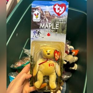 TY Beanie Babies Maple Bear